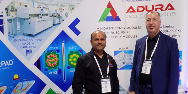 Adura LED Solutions - Kris Vasoya (left) Abdul Aslami (right)