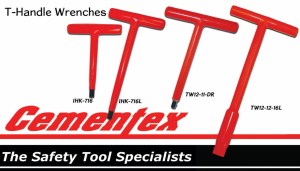Cementex Highlights Range of T-Handle Tools Including Hex Wrenches, 6-Point Socket
Wrenches, and Drivers
