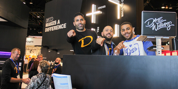 DECO: Ben Pouladian, Sam Sanai and DJ Dame Williams
