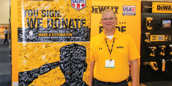 DeWalt - Wounded Warriors Banner