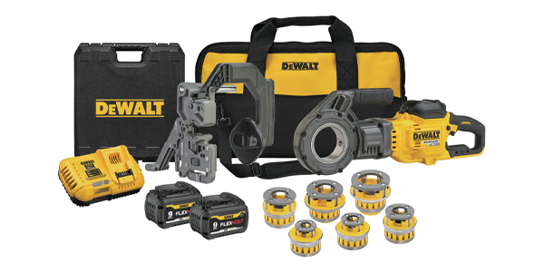 DEWALT Announces FLEXVOLT 60V MAX Cordless Pipe Threader