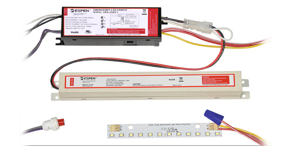 Espen Technology Launches LED Emergency Back Up Kits 
