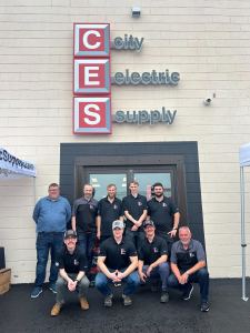 Group photo of the CES team