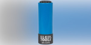 Klein Tools Introduces Coated Impact Socket with Two of the Most Commonly Used Sizes