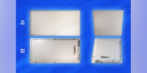 New Dimmable BackLit LED Flat Panel Lights Offer Selectable Wattage & Color Temperature