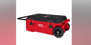 Milwaukee Tool PACKOUT Rolling Tool Chest: Transport 2 PACKOUT Stacks onto the Site