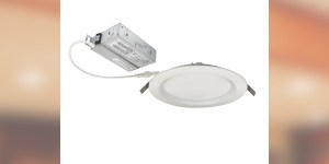 Nora Lighting’s E-Series FLIN Can-Less Downlights Available in 4” & 6” Round or Square Models
