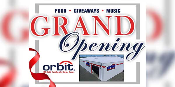 Orbit Industries, Inc. to Hold Grand Opening Celebration September 27th 
