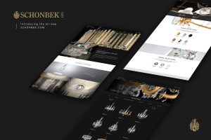 Schonbek Upgrades Website with Elegant Luxe Design
