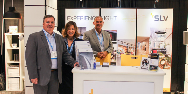 SLV Lighting: Keith Hall, Rita Knipper and Jim Lindsey
