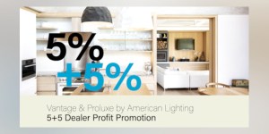 Vantage and Proluxe by American Lighting Form Strategic Alliance