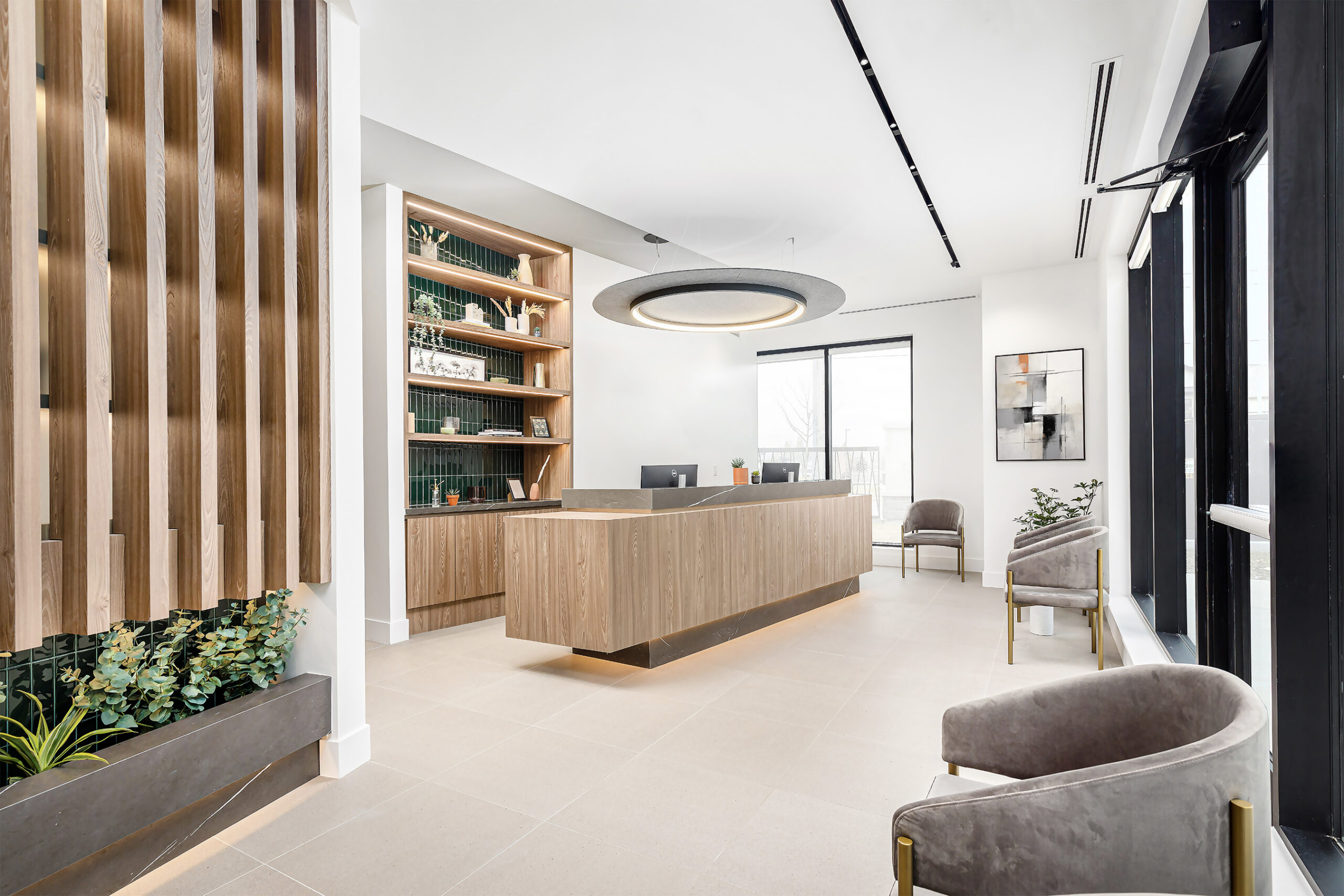 reception area