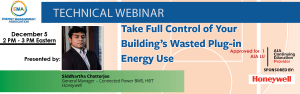 Honeywell to Present on Take Full Control of Your Building’s Wasted Plug-in Energy Use